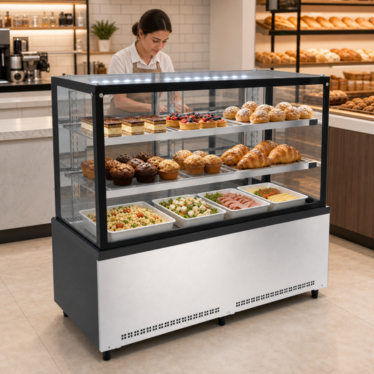Vitrina Refrigerada Venâncio Prime 1,50 m (PBV15) — en uso profesional a escala real