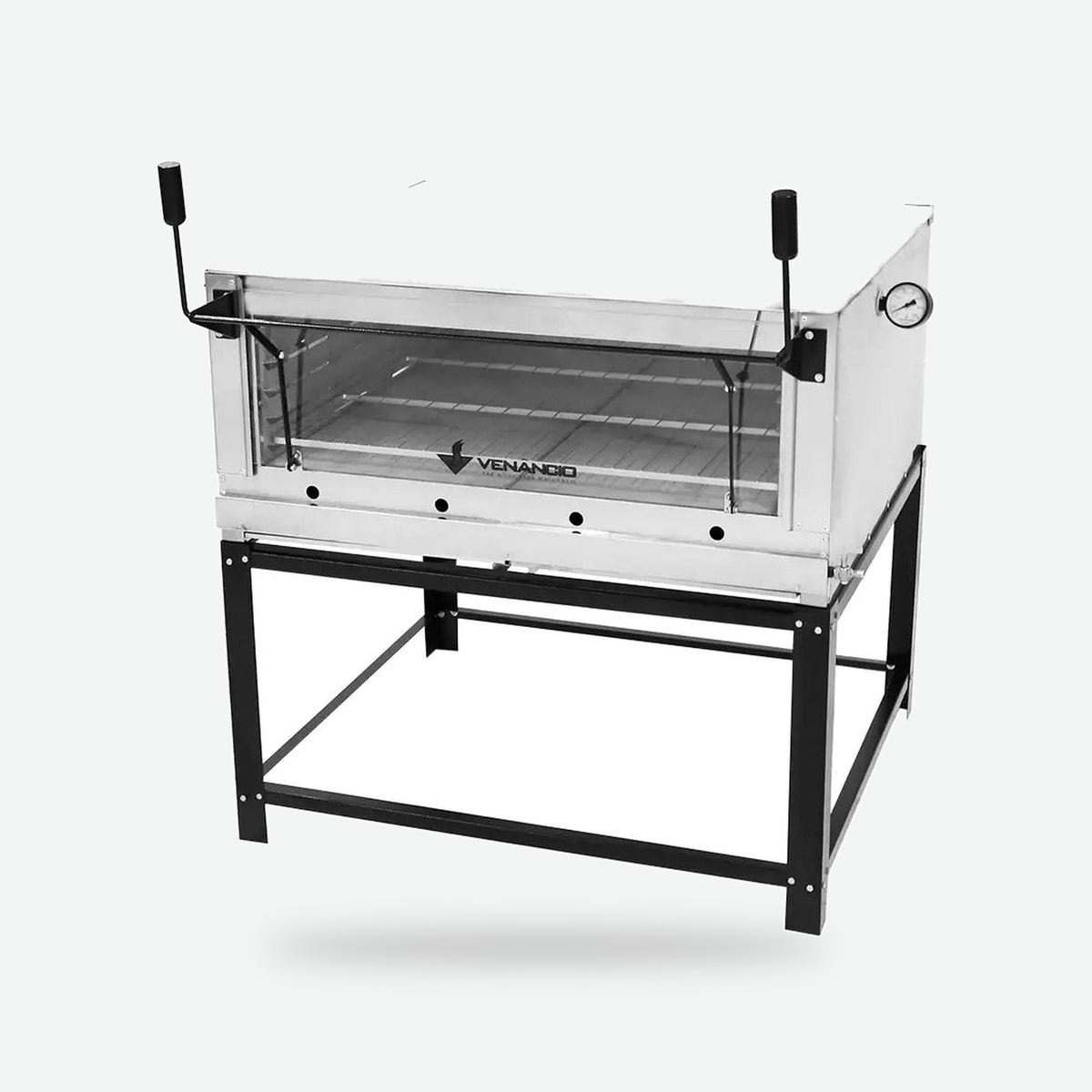 Horno pizzero Venâncio FIRI90 a gas con puerta guillotina