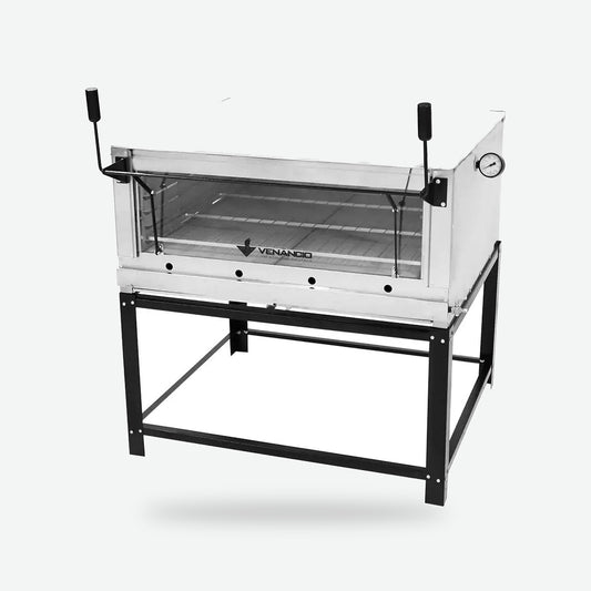 Horno pizzero Venâncio FIRI90 a gas con puerta guillotina