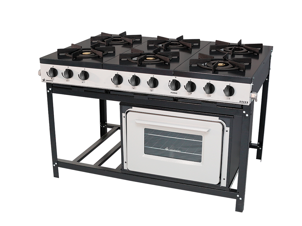 Cocina modelo Bravo 4 Hornallas y Horno