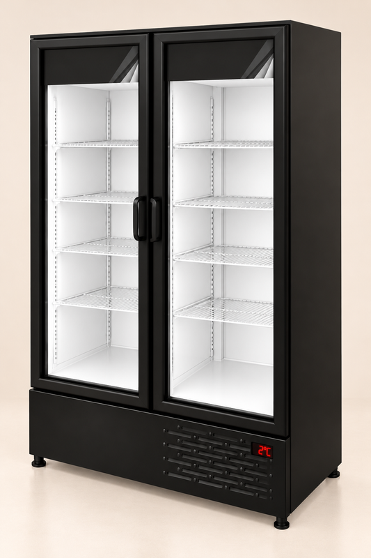 Expositor Klima refrigerado de 2 puertas modelo Visa Slim
