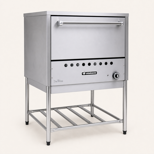 Horno Don Bidone a Gas Venâncio — vista principal a 45 grados