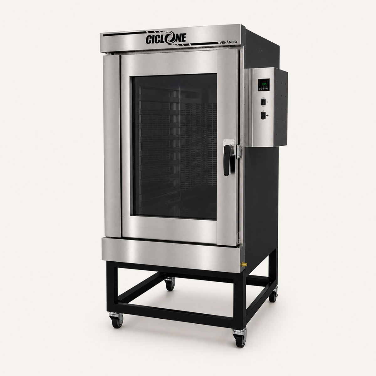 Horno Turbo Ciclone 10 Correas a Gas Venâncio — vista principal a 45 grados