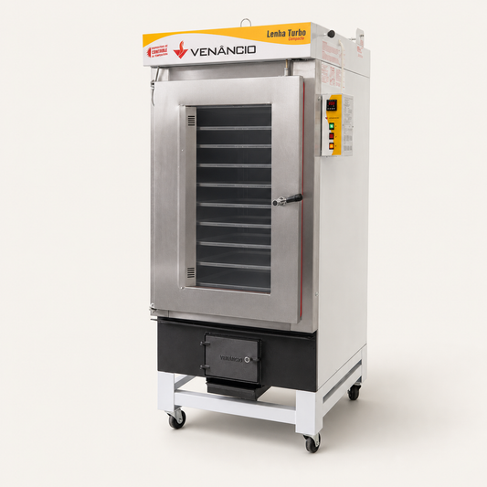 Horno Twister 10 Bandejas a Leña Venâncio — vista principal a 45 grados