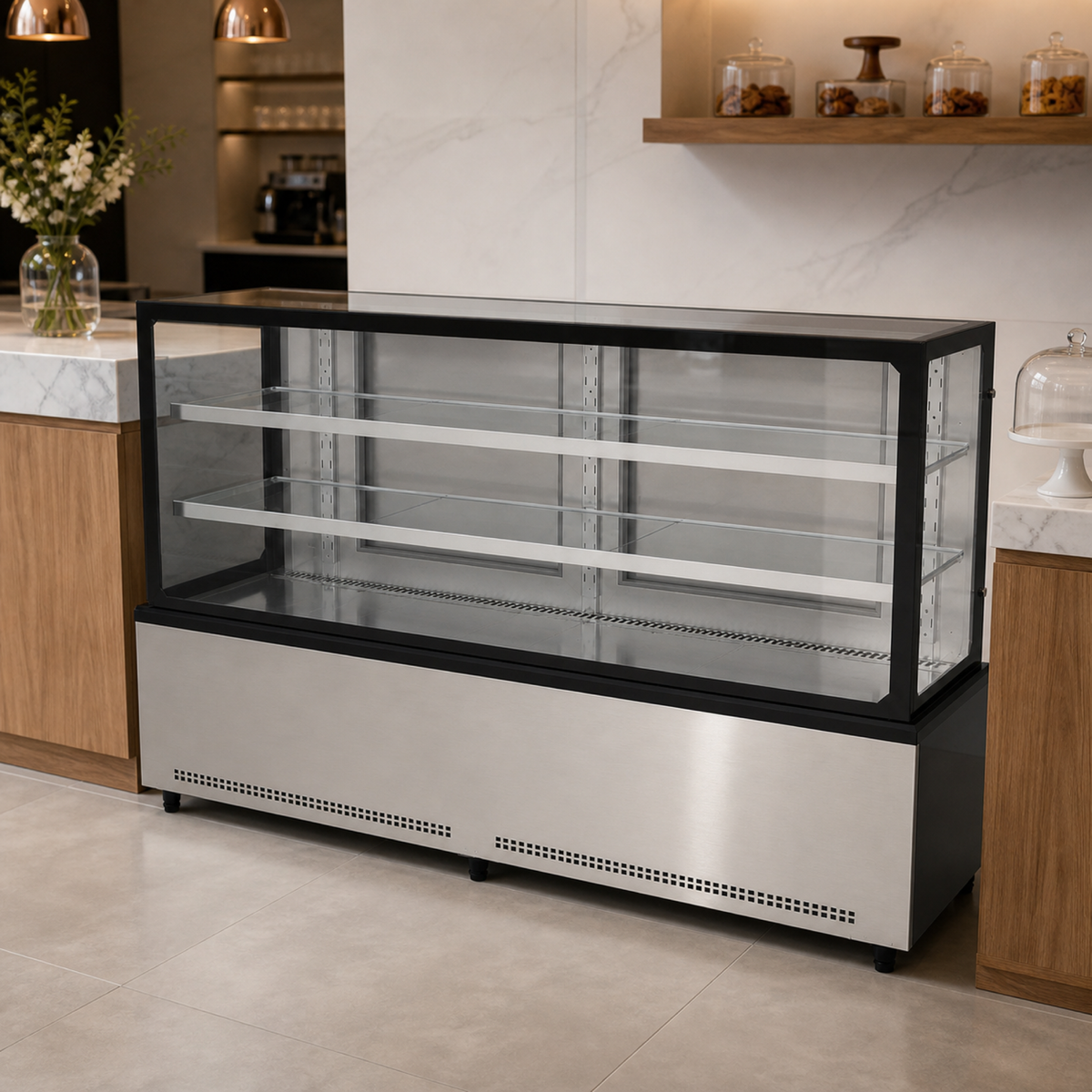 Vitrina Refrigerada Venâncio Prime 2 m (PBV20) — vista contextual completa